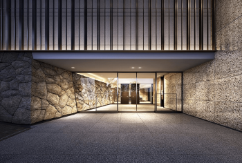 ザ・パークハウス 高輪フォート　エントランス完成予想CG