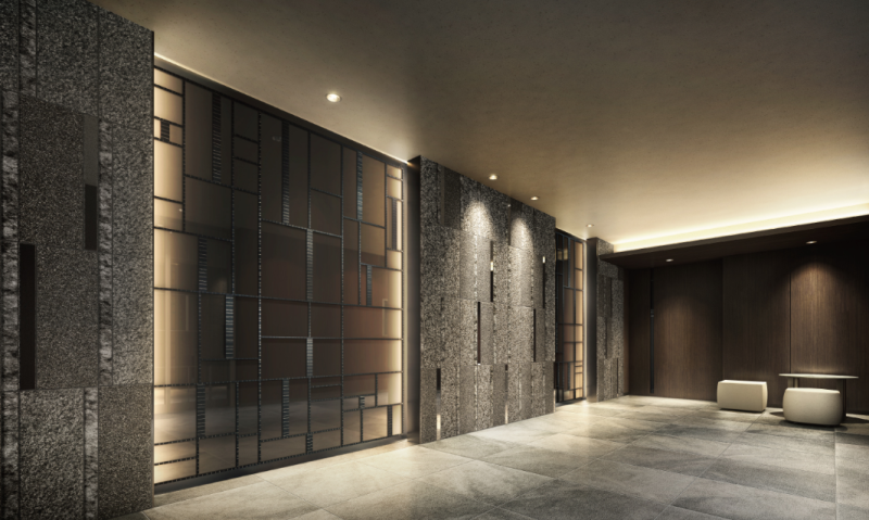 ファイル:プラウド高岳カームコート エントランスホール完成予想CG.png