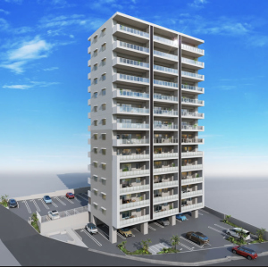 プレミアムコート浦添宮城　外観完成予想図