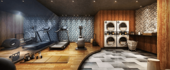 レーベン高岡駅前 THE TOWER　ランドリー・ジムスペース完成予想図