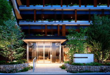 ザ・グランクロス多摩センター　エントエランスアプローチ完成予想図