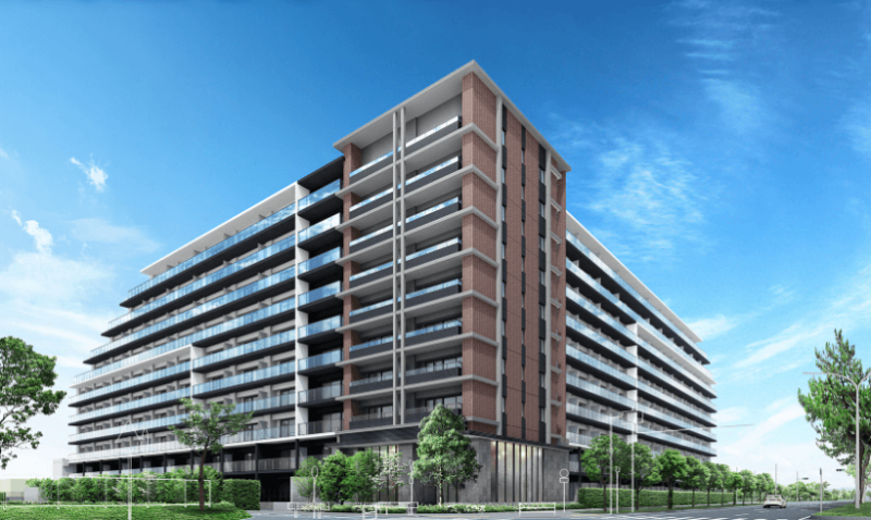 ファイル:シティテラス稲毛海岸 外観完成予想図.png