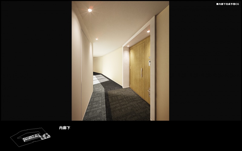 ファイル:GLOBAL FRONT TOWER内廊下.jpg