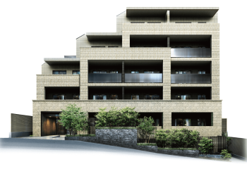 オープンレジデンシア北参道ザ・ハウス　外観完成予想図