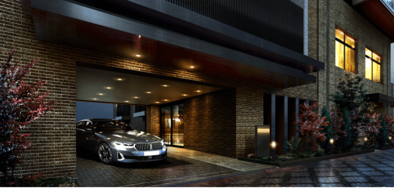 ファイル:オープンレジデンシア小岩ステーションフロント エントエランスアプローチ完成予想図.png