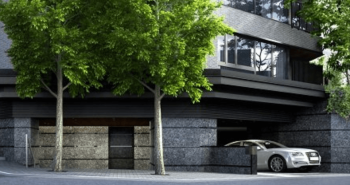 パークホームズ用賀三丁目　エントエランスアプローチ完成予想図