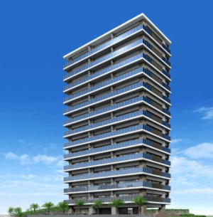 ミルコマンション大山シー ビュー　外観完成予想図1