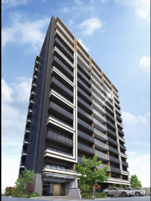 ワザック小山城山町　外観完成予想図2