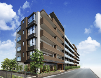 武蔵浦和ラブスマプロジェクト　外観完成予想CG2