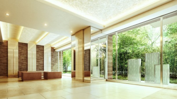 クレヴィア錦糸町ガーデンコースト　エントランスホール完成予想図