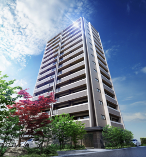 サーパス福住　外観完成予想図1