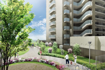 ジオ川西多田 パークサイト　提供公園完成予想図