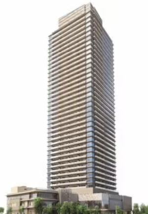 パークタワー西新宿　外観完成予想図1