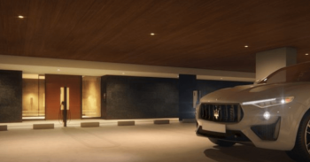 ブランズ上目黒諏訪山　サブエントエランス完成予想図