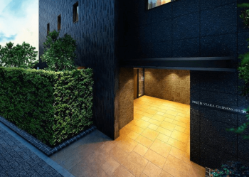 千葉駅西口Project　エントエランスアプローチ完成予想図