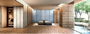 プレミアムレジデンス横須賀中央　エントランスホール・ラウンジ完成予想図