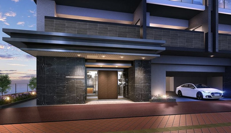 ファイル:ワイズエステムコートおもろまちパークプレイス エントエランスアプローチ完成予想図.png