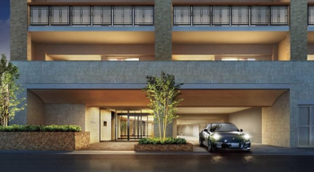 ワコーレ夙川霞町　エントランス完成予想図