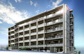 オープンレジデンシア千駄木　外観完成予想図