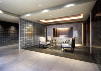 サンクレイドル立川幸町　エントランスホール完成予想CG