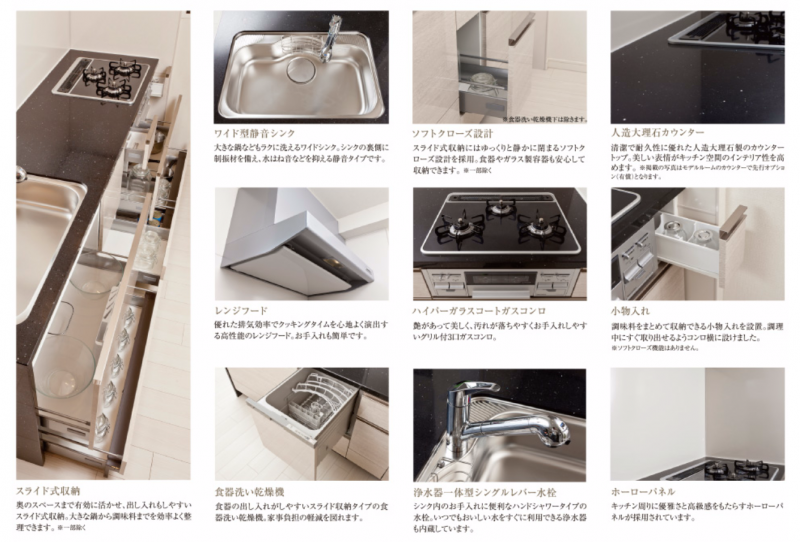 ファイル:プレサンス ロジェ 緑地公園EASTキッチン.PNG