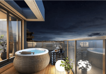 ルピアコート松戸五香　Fタイプジャグジー完成予想図