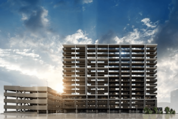 レーベン弘前GRAND RESIDENCE　外観完成予想図2