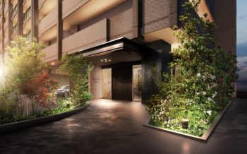 アルファステイツ周陽　エントランスアプローチ完成予想図