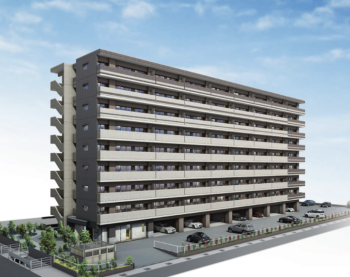 アルファスマート下松瑞穂町　外観完成予想図