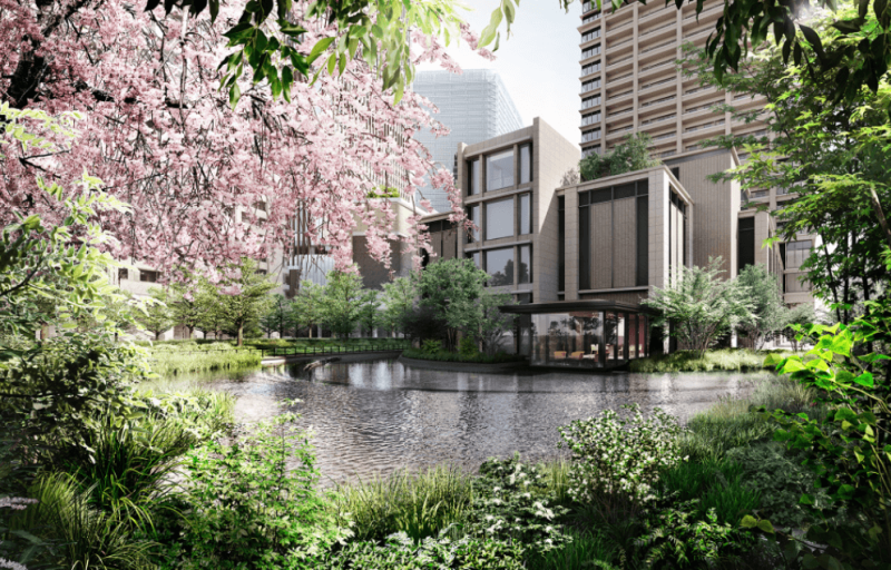 ファイル:グラングリーン大阪 THE NORTH RESIDENCE ノースガーデン完成予想図.png