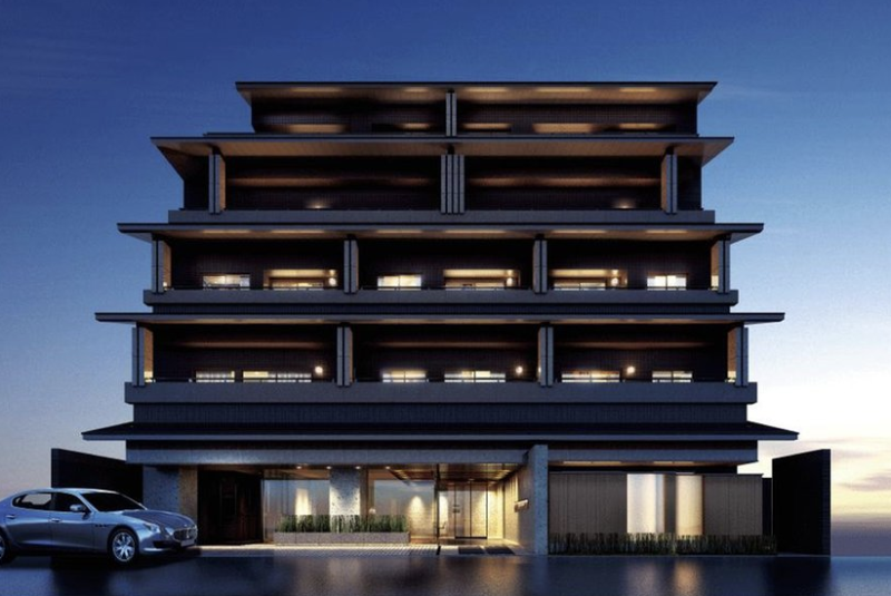 ファイル:グラン リソシエ御所南 夷町 外観完成予想図.png