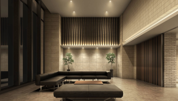 ジオ高槻大畑町　エントランスホール完成予想CG