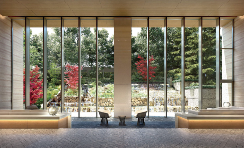 ファイル:パークコート虎ノ門 エントランスホール完成予想CG1.png