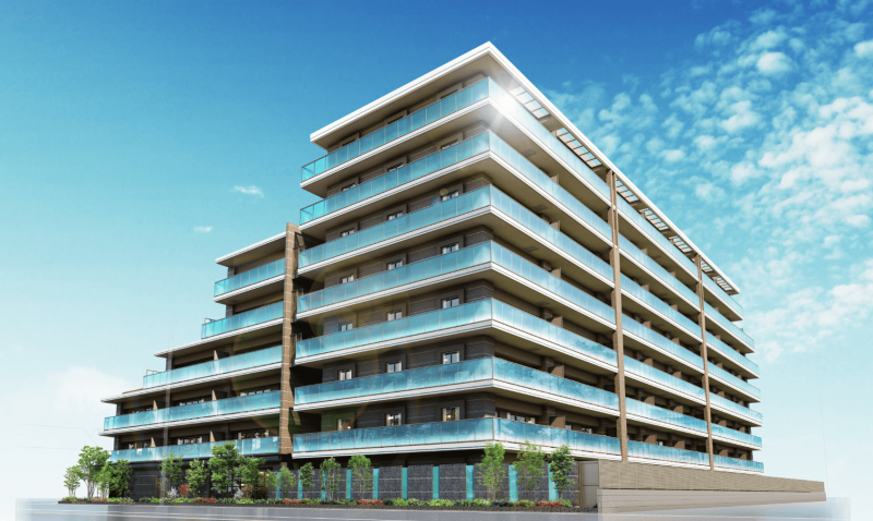 ファイル:ルピアコート新越谷 外観完成予想CG.png