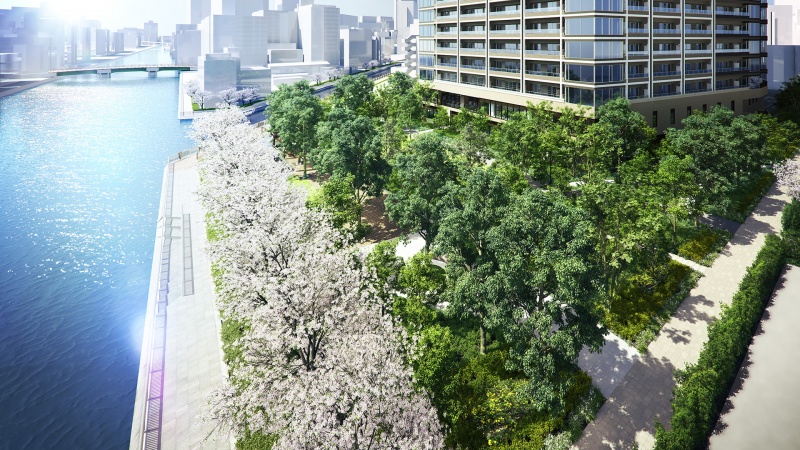 ファイル:GLOBAL FRONT TOWER公開空地.jpg