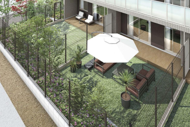 ファイル:アンビシャス上尾 1階専用庭完成予想CG（Ggタイプ）.png