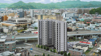 クリーンリバーフィネス宮の沢ミッドステージ　外観完成予想図１