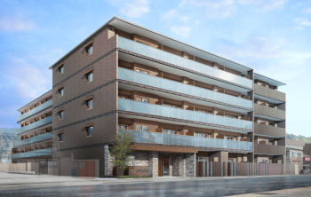 パラドール太秦天神川 華苑＜KAON＞　外観完成予想CG 1