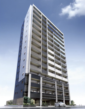 プレサンス ロジェ 栄 ザ・レジデンス　外観完成予想CG