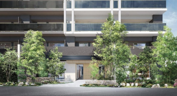 メイツ西白井　エントランス完成予想CG