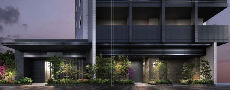 ファイル:ユニハイム小岩 エントエランスアプローチ完成予想図.png