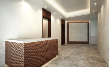 ワイズエステムコート The Okinawa 県庁前　エントエランスホール完成予想図