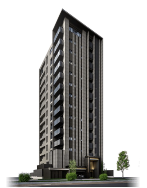 （仮称）ジオ白壁四丁目計画　外観完成予想図