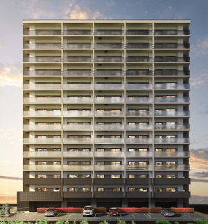 アルファステイツ船場III　外観完成予想図2