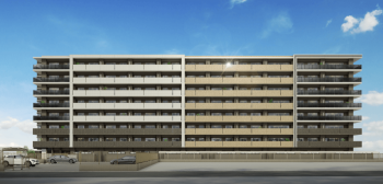 アルファスマート九品寺　外観完成予想図2