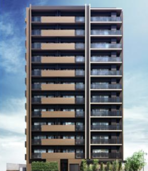 サーパス営所通　外観完成予想CG