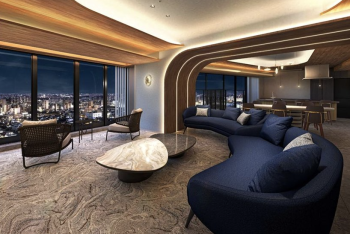 プラウドタワー赤羽　ビューラウンジ完成予想CG