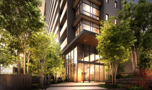 プラウド浦和　エントランスアプローチ完成予想図