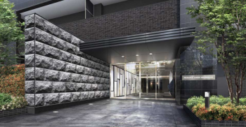 プレサンス ロジェ 皆実町　エントランスアプローチ完成予想CG