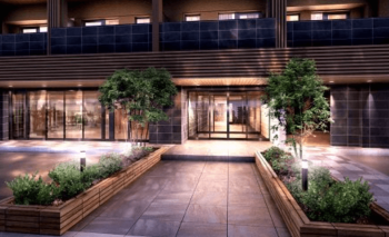 プレシス静岡七間町 エントエランスアプローチ完成予想図